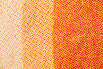Vertical Orange Yellow Halftone Stripes on Paper