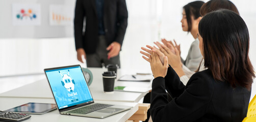 Chatbot software application for modish online business that automatically reply to customer questions