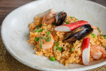 variety of rice dishes