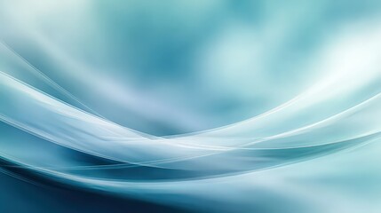 Abstract Light Blue Background with Flowing Lines and Sparkling Lights Texture for Graphic Design and Digital Artwork Concept