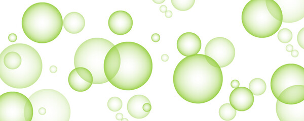 This is bubble green background and vector picture