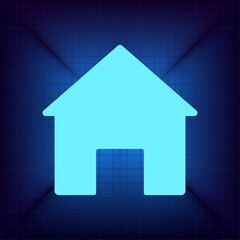 Vector illustration on a blue background