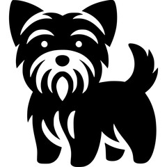 Yorkie Icon Vector