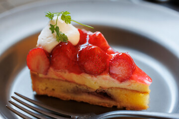 イチゴのタルト