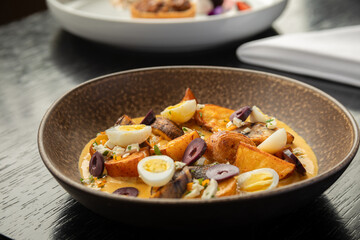 traditional Peruvian food, native potatoes