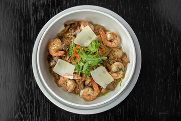 Rissoni with mushrooms