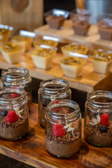 variety of food at the breakfast buffet
