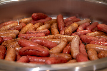 variety of food at the breakfast buffet