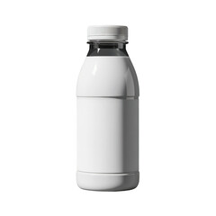 bottle of milk isolated