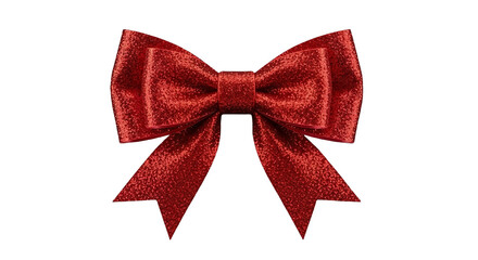red ribbon bow