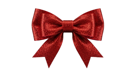red ribbon bow