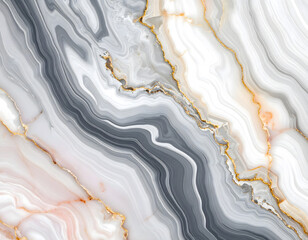 White Gray Marble with Striking Gold Veins &mdash; Luxury Stone Texture. Can be used for Luxury Packaging, editorial background, website hero, product mockups, wallpaper design.