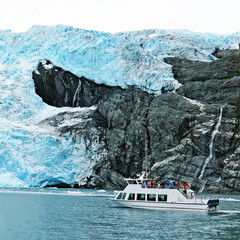 Glacier Calving Cruise in Alaska