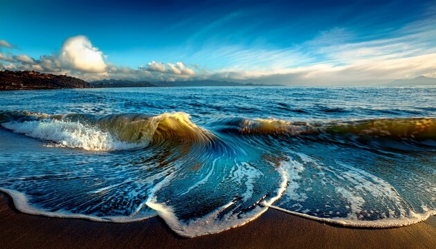 Stock Image Of Fractal Wave