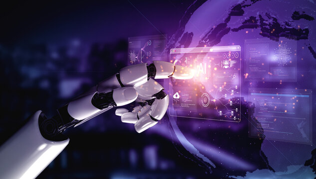 A generative AI assistant displays its own development environment. This platform shows the tools used for coding algorithms, training machine learning models, and analyzing complex data. Fermion