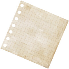 Hand Painted Grid Paper Clipart