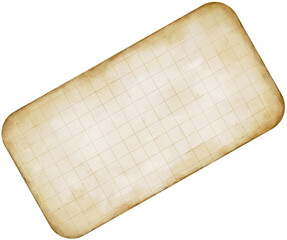 Hand Painted Grid Paper Clipart