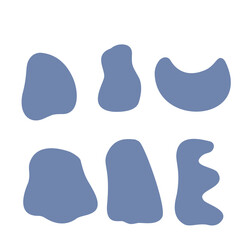 set of abstract drawing