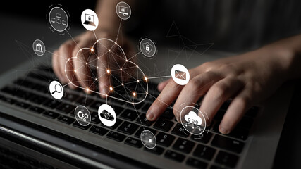 Cloud computing enables cloud, service, and network integration for digital transformation, data access, and scalable platform connectivity Latch