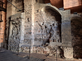 Golden Gate - main gate in fortifications of Kyiv, capital of Kievan Rus,Ukraine
