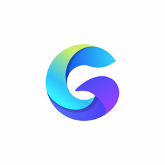 Vibrant Gradient Letter G Logo Design with Modern Style.