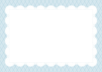 中央レース&times;チェック(ブルー)