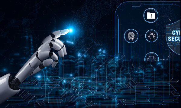 AI driven cyber security services for digital data protection and threat prevention. An AI system for network monitoring and malware detection. Motif