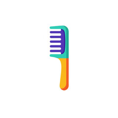 Vibrant Hairbrush Accessory for Styling and Care