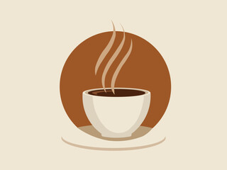 Abstract seamless pattern with organic shapes in earthy tones on white background