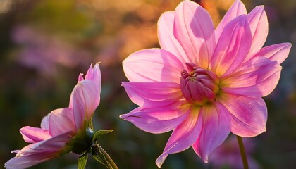 Autumn Pink Flower