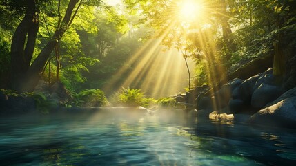 Obraz premium Sanctuary of Morning Light