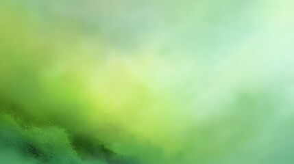 Soft Green Abstract Background with Gentle Fog and Blur for Use in Artistic and Nature Themes, Ideal for Creative Projects and Designs