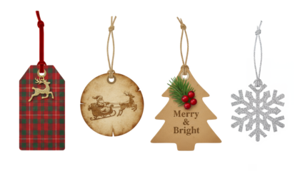 クリスマスギフトタグコレクション
