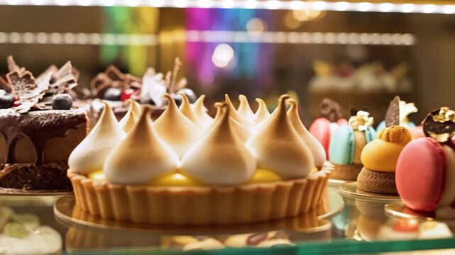 Cake Shop Display Case (Sweets, Desserts, Gourmet)