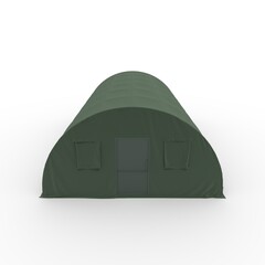 3d Render Military Tent Grade Shelter for Harsh Weather and Expeditions Sheltent