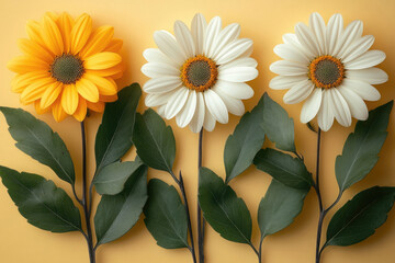 Serene Botanical Still Life with Subtle Natural Tones