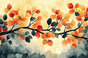 Exploring the Rich Colors of a Whimsical Woodland Scene