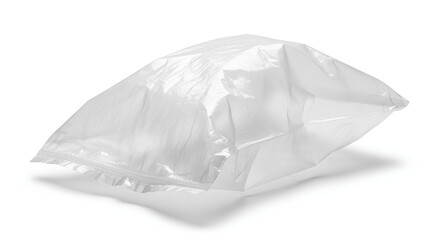 Obraz premium Keep food fresh with a clear reusable storage bag for lunches and leftovers today