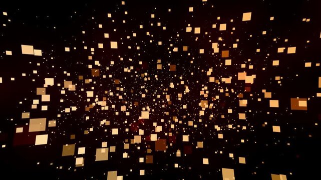 Particles, 4K, Gradation, Special Effects, Animation, Background, Materials, Nature, Motion, Simple, Effects, Fantastical, Video Footage, Gold, Game, Loading, Dots, Luxurious, High-Grade