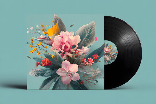 Vibrant Botanical Record Art