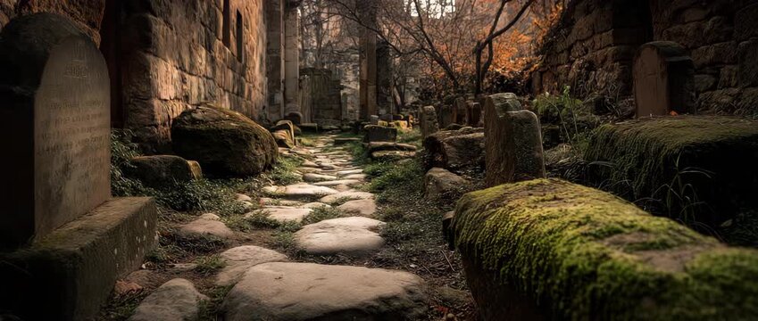 Prague's Jewish cemetery