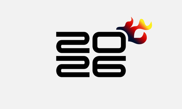 2026 new year celebration design for poster or banner