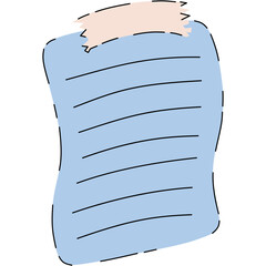 doodle document paper filled style