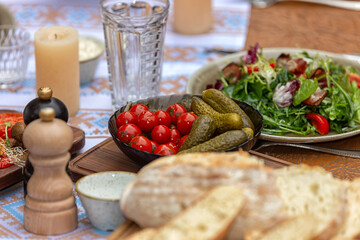 Pickled Vegetables Ukrainian Table Style