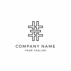 Modern Abstract Geometric Logo Design for Company Branding.