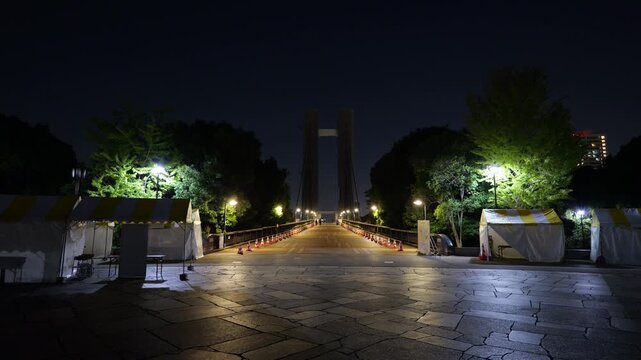 江東区民まつり　前日　夜景　2025年