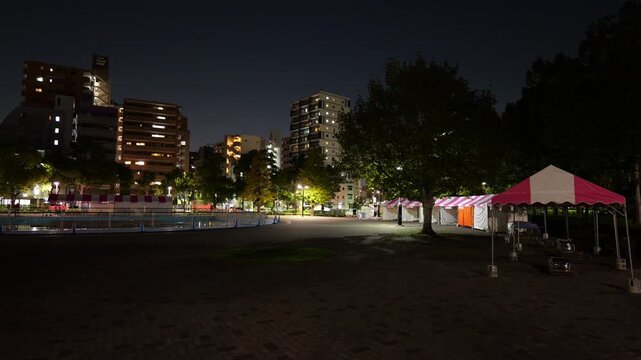 江東区民まつり　前日　夜景　2025年