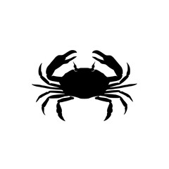 crab isolated on white background