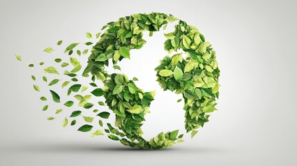environmental sustainability, earth, green leaves, eco friendly