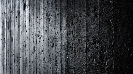 Obraz premium Textured Concrete Canvas: This image showcases the raw, weathered beauty of a concrete surface. The play of light and shadow highlights the unique textures and imperfections of the material.
